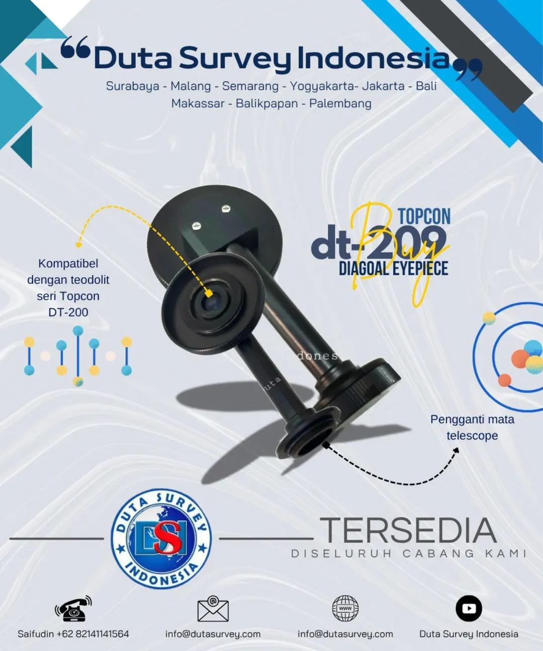 topcon DT-209 diagoal eyepiece